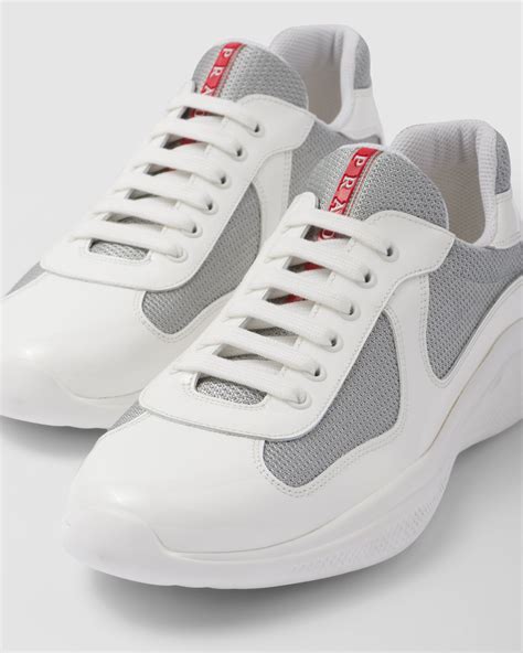 nuovo modello scarpe prada con strappi|Sneakers Prada America’s Cup con strap.